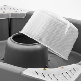 Viršutinio plastikinio tiektuvo dangtelis, 5l. įskaitant