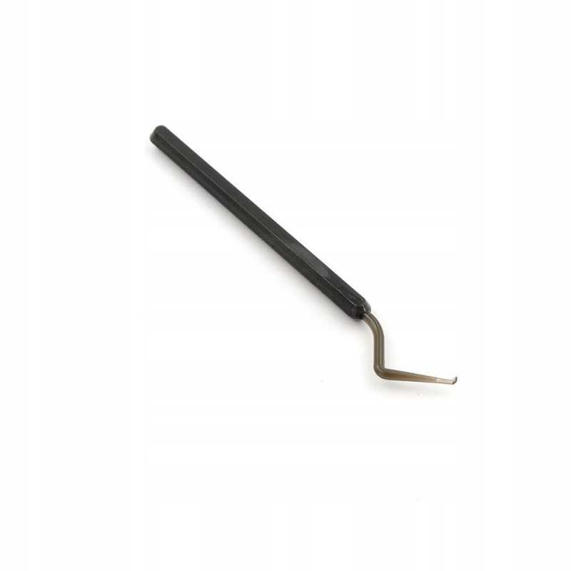 Išlenktas plastikinis lervos šaukštas