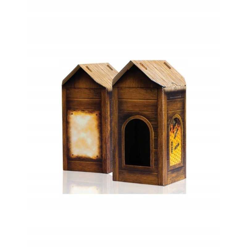 Dekoratyvinė dėžutė 500ml arba 720ml medaus stiklainiui