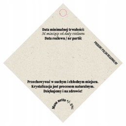 10 vienetų 53x53 dėžutės medaus etiketės