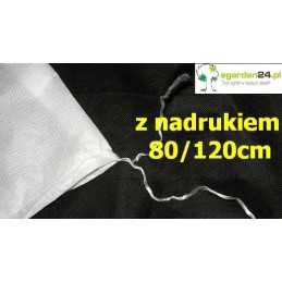 Trikampis žieminis gobtuvas, surištas su biovita print 80/120cm