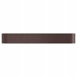 Vidaxl Raised Planter Powder Coated Steel 507x100x68 cm