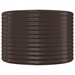 Vidaxl Raised Planter Powder Coated Steel 507x100x68 cm