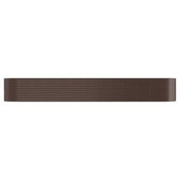 Vidaxl Raised Planter Powder Coated Steel 507x100x68 cm