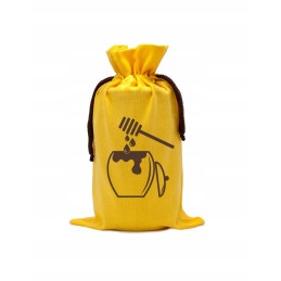 Ekologiškas maišelis 1 stiklainiui 900 ml, te5yg raštas