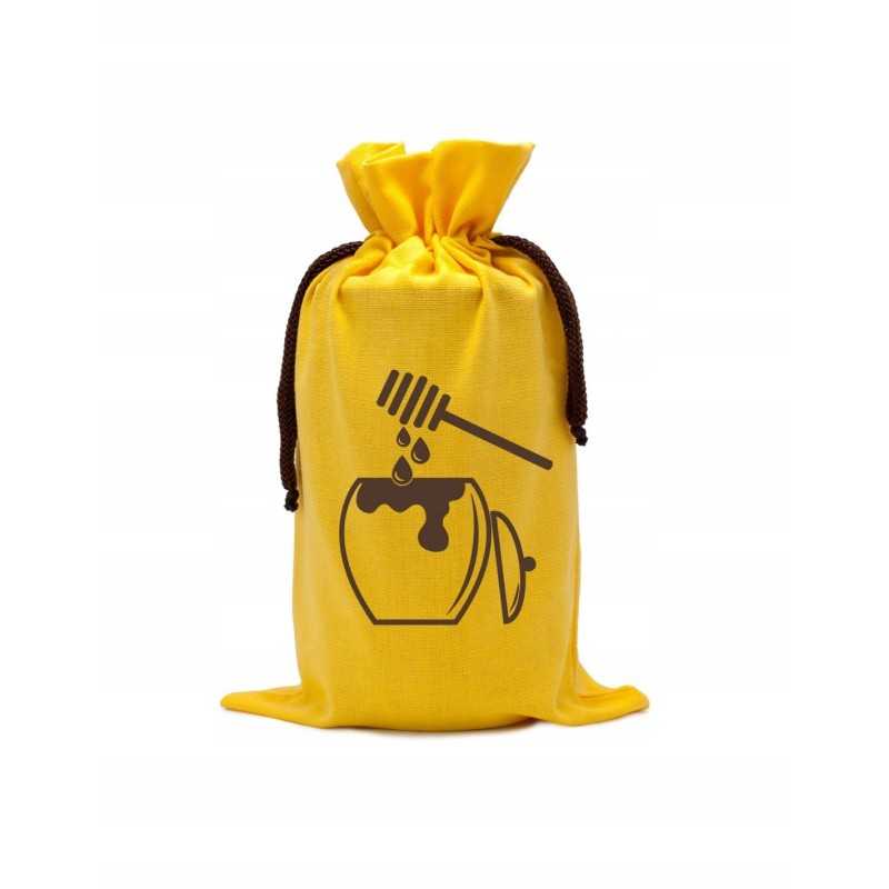Geltonas maišelis 900 ml medaus indeliui