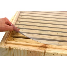 Wielkopolska kočiojama folija aviliams ir bitynams, skaidri, 42,5 x 42,5 cm