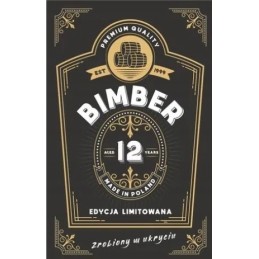 Moonshine etiketės - juodos - pagamintos slaptai 10 vnt