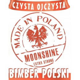 Etiketės moonshine - pure native - erelis 10 vnt