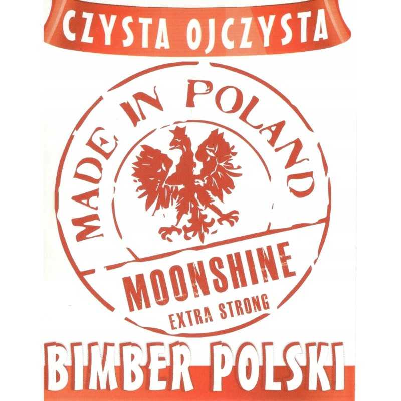 Etiketės moonshine - pure native - erelis 10 vnt