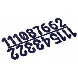 Skaičiai aviliams – mėlyni