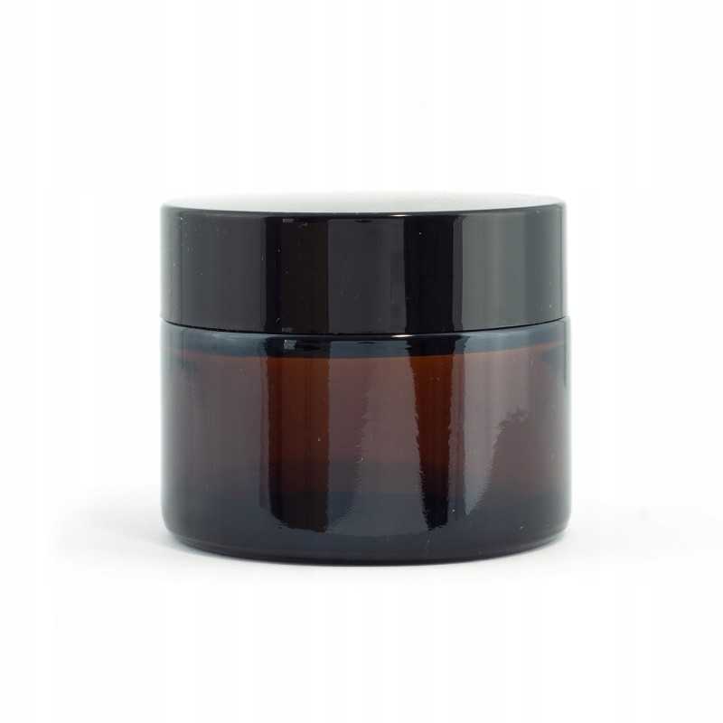 Tamsaus stiklo indas su „Bee&Honey“ dangteliu. 46 mm 1 vnt.