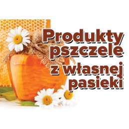Siūlome reklaminį lipduką 'bičių produktai iš nuosavo bityno' - labai geras produktas - pažymėkite savo bityną!!!