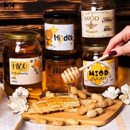 Lipnios etiketės medui.