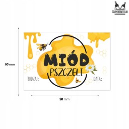 Lipnios etiketės medui.