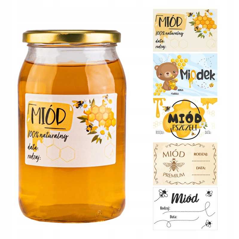 Lipnios etiketės medui.