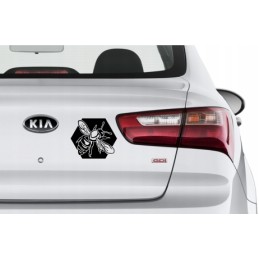 Siūlome profesionalų automobilio lipduką – puiki dovana kiekvienam bitininkui – labai geras produktas