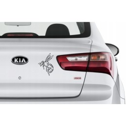 Siūlome profesionalų automobilio lipduką – puiki dovana kiekvienam bitininkui – labai geras produktas