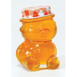 Meškiuko indelis su dangteliu