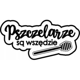 Siūlome profesionalų automobilio lipduką – puiki dovana kiekvienam bitininkui – labai geras produktas
