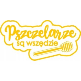 Siūlome profesionalų automobilio lipduką – puiki dovana kiekvienam bitininkui – labai geras produktas