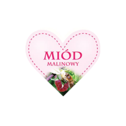 Siūlome lipnias etiketes aviečių medui - 50 vnt - labai geras produktas!!!