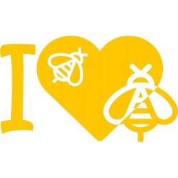 Siūlome profesionalų automobilio lipduką – puiki dovana kiekvienam bitininkui – labai geras produktas