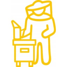 Siūlome profesionalų automobilio lipduką – puiki dovana kiekvienam bitininkui – labai geras produktas