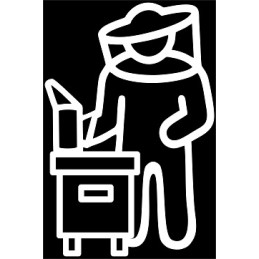 Siūlome profesionalų automobilio lipduką – puiki dovana kiekvienam bitininkui – labai geras produktas