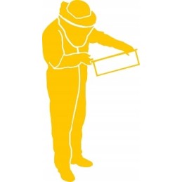 Siūlome profesionalų automobilio lipduką – puiki dovana kiekvienam bitininkui – labai geras produktas