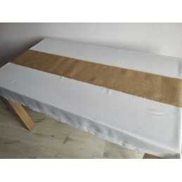 Džiuto audinys, džiuto stalo takelis, 200g, 25cm pločio. į metrus