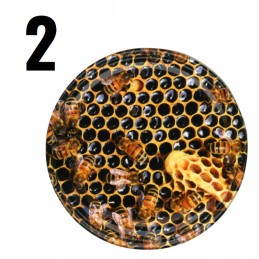 Bičių dangtelis susuktam stiklainiui dia. 82 mm 6