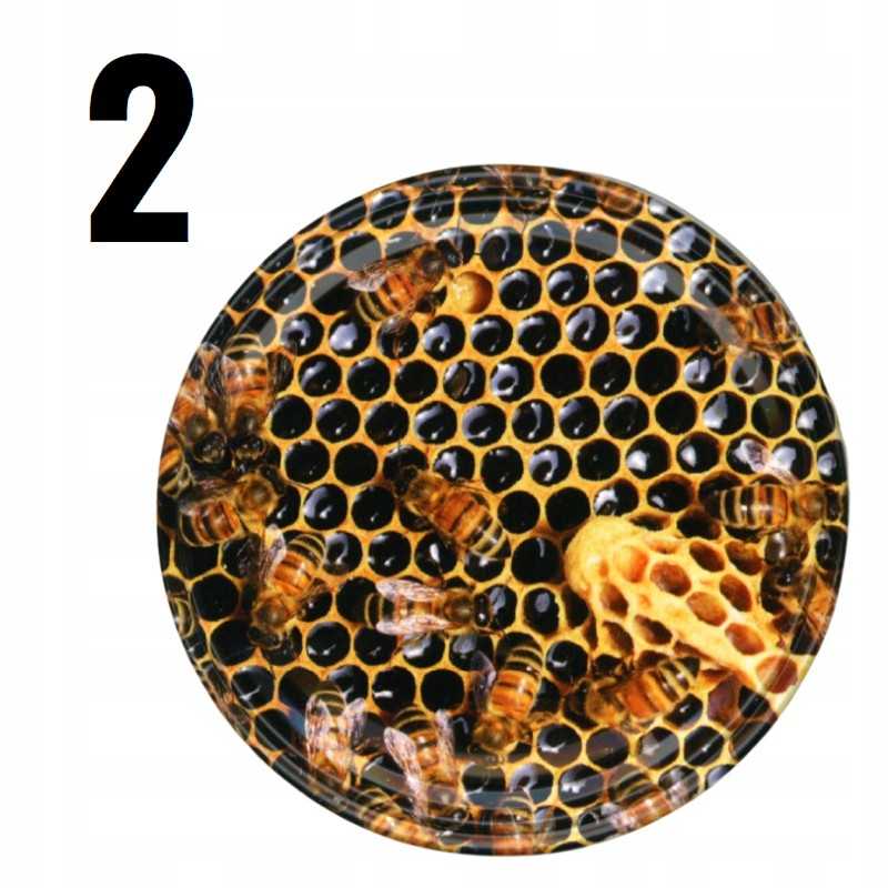 Bičių dangtelis susuktam stiklainiui dia. 82 mm 6