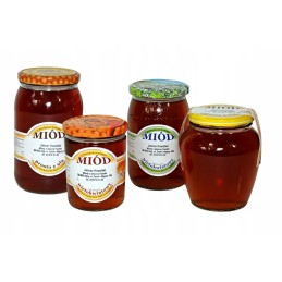 Apvalios auksarankės medaus etiketės, 100 vnt