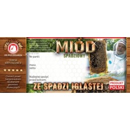 Spygliuočių lipčiaus etiketės (100 vnt) - 1287