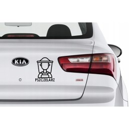 Siūlome profesionalų automobilio lipduką – puiki dovana kiekvienam bitininkui – labai geras produktas