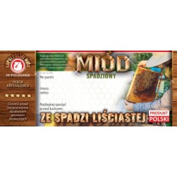 Lapinio lipčiaus medaus etiketės - e1286