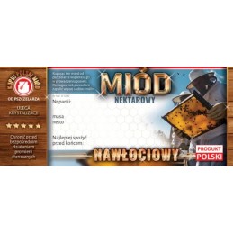 Goldenrod medaus etiketės (100 vnt) - e1290