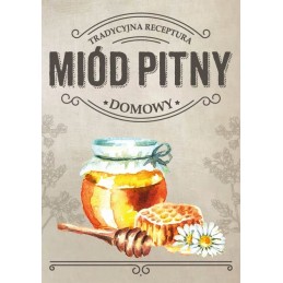 10 gabalėlių midaus likerio tinktūros etikečių