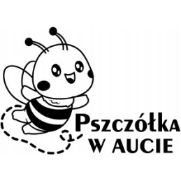 Siūlome profesionalų automobilio lipduką – puiki dovana kiekvienam mažajam bitininkui – labai geras produktas