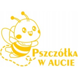 Siūlome profesionalų automobilio lipduką – puiki dovana kiekvienam mažajam bitininkui – labai geras produktas