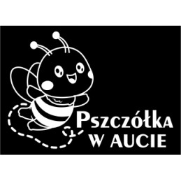 Siūlome profesionalų automobilio lipduką – puiki dovana kiekvienam mažajam bitininkui – labai geras produktas