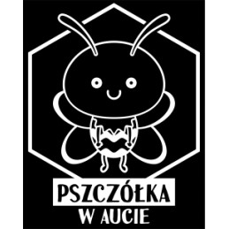 Siūlome profesionalų automobilio lipduką – puiki dovana kiekvienam mažajam bitininkui – labai geras produktas