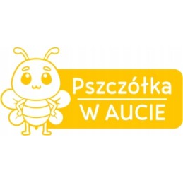 Siūlome profesionalų automobilio lipduką – puiki dovana kiekvienam mažajam bitininkui – labai geras produktas