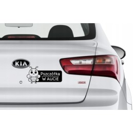 Siūlome profesionalų automobilio lipduką – puiki dovana kiekvienam mažajam bitininkui – labai geras produktas