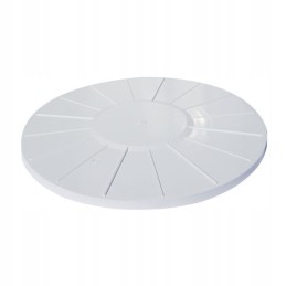 Dangtis aukštos kokybės apvaliam ritininiam tiektuvui iš plastiko, 4 litrai