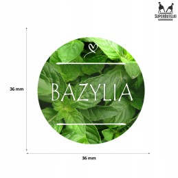 75x atspausdintos prieskonių lipdukų etiketės