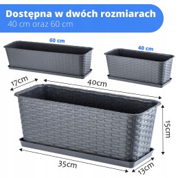 Balkona puķu pods parūpēsies par jūsu ziediem