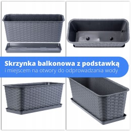 Balkona puķu pods parūpēsies par jūsu ziediem