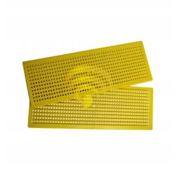 Žiedadulkių gaudymo plokštelė yra plati